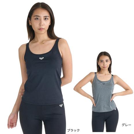 【ROXY】3点セット　（Tシャツ、キャミソール、レギンス） ROXY（ロキシー） （レディース）フィットネスカットソー MY 1ST