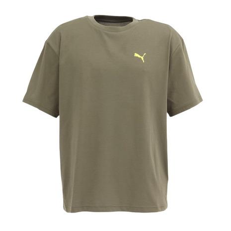 PUMA（プーマ） （メンズ）ESS エレベーテッド クール BK PT 半袖T