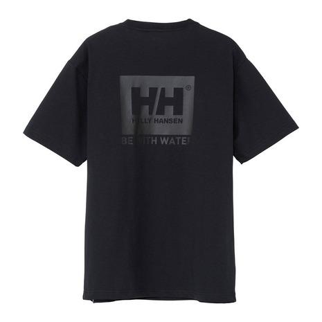 ヘリーハンセン（HELLY HANSEN）（メンズ）半袖 ビーウィズウォーターロゴ Tシャツ HOE62623 K