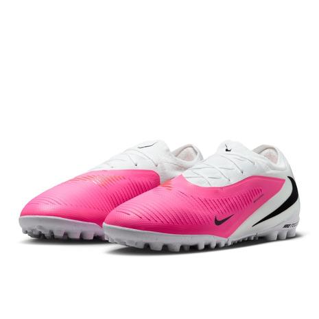 NIKEナイキ リアクト ファントムGT プロ TF(ホワイト×ピンク) NIKE（ナイキ） （メンズ）サッカートレーニングシューズ サッカー
