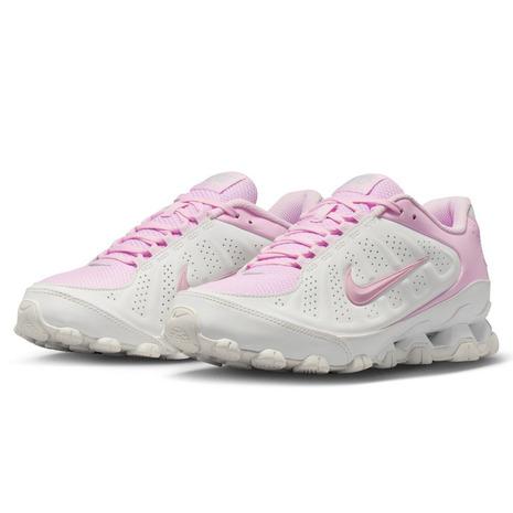 アルチビオ ホワイト/ピンク スニーカー NIKE（ナイキ） （レディース）スニーカー スポーツシューズ REAX 8