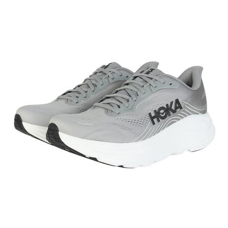 ホカ（HOKA）（メンズ）ランニングシューズ ジョギングシューズ クリフトン 11 ワイド グレー 1177538-GCTC スポーツ シューズ トレーニング