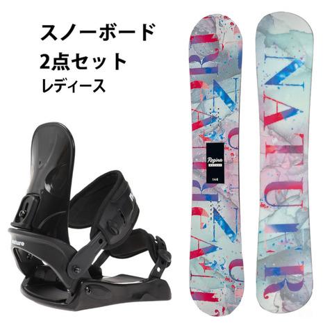 ARBN エアボーン（ARBN）（レディース）スノーボード 2点セット 