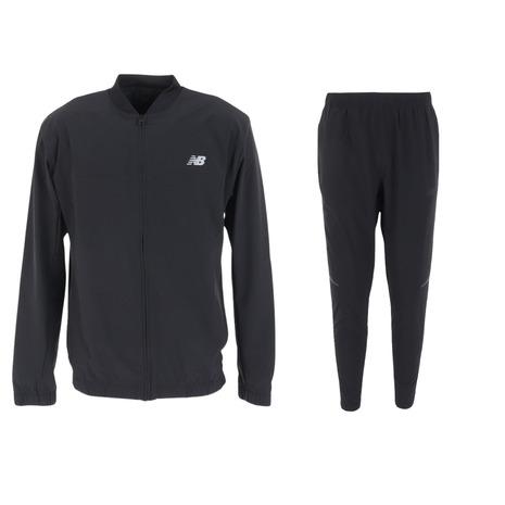 NEW BALANCE ストレッチウーブンボンバージャケット セットアップ New Balance ニューバランス（new balance）（メンズ