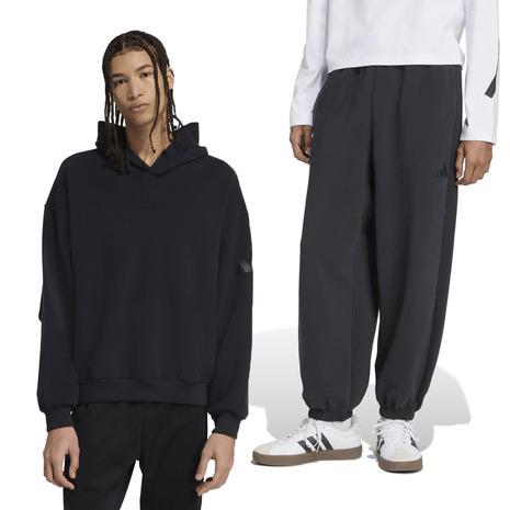 アディダス（ADIDAS）（メンズ）ソフトラックス パーカー フーディ上下