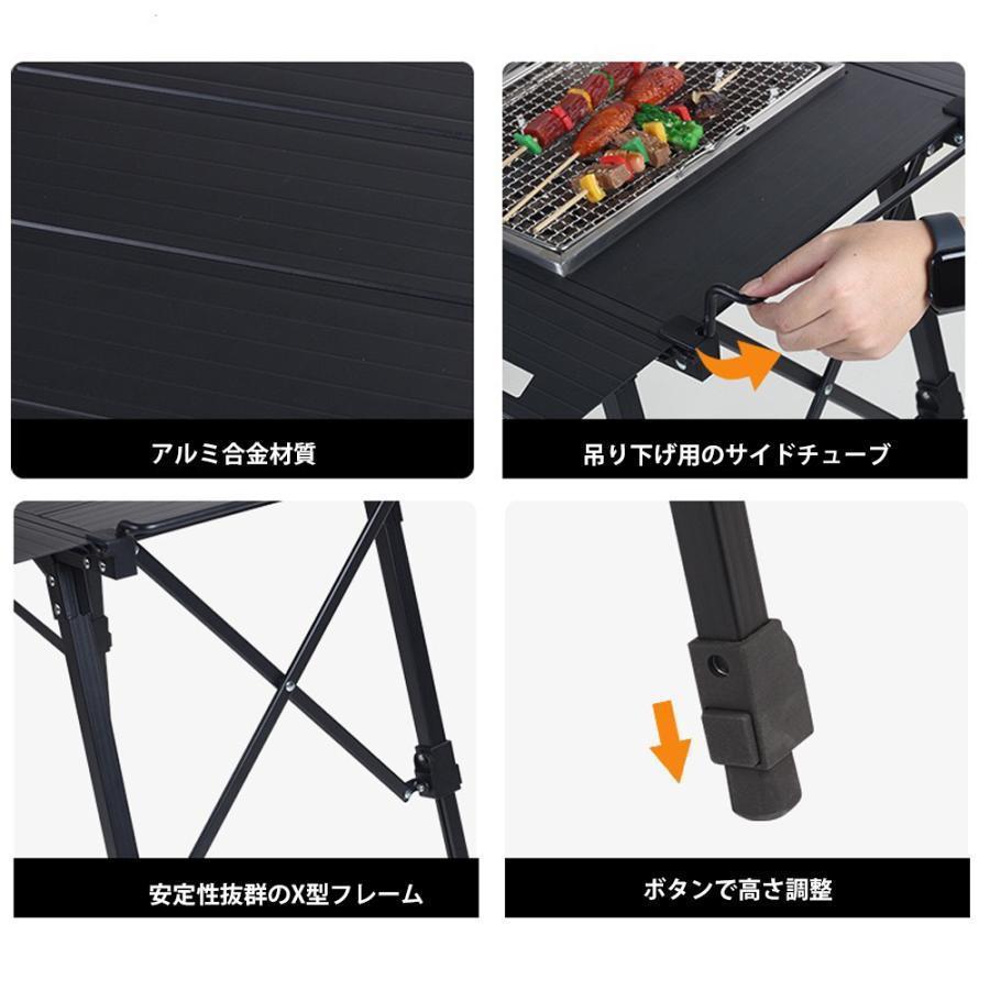 アウトドアIGTテーブル アルミIGTローテーブル フォールディング アウトドアIGTテーブル アルミIGTローテーブル フォールディング