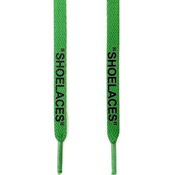(KICKSROCK) CLASSIC FLAT SHOELACES (120cm, PINE GREEN)｜supiyura｜02
