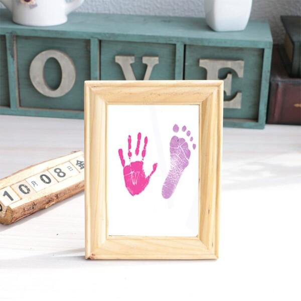 赤ちゃん 手形 足形キット 手形 足形キット0〜6月赤ちゃん対応 手型 足型 スタンプ ギフト汚れな｜supiyura｜05
