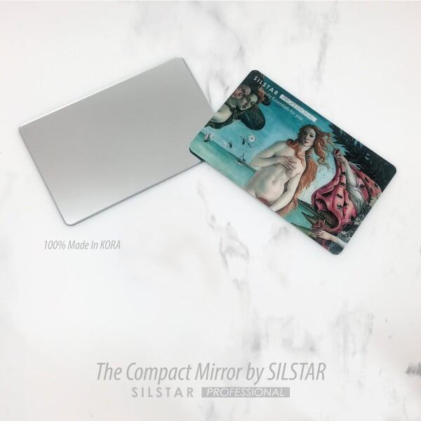 SILSTAR PROFESSIONAL コンパクトカードミラー 割れないアクリル化粧鏡 (Grant Wood_American Gothic) 156｜supiyura｜03