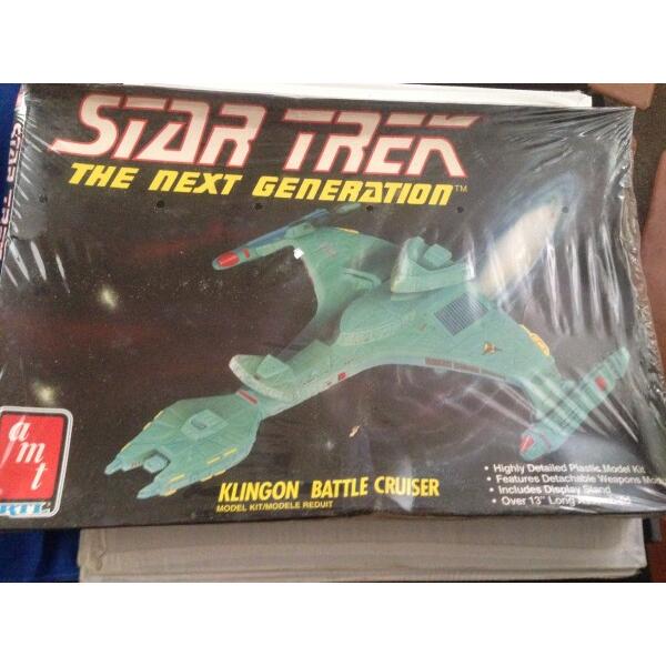 Star Trek The Next Generation Klingon Battle Cruiser Model Kit｜supiyura｜02
