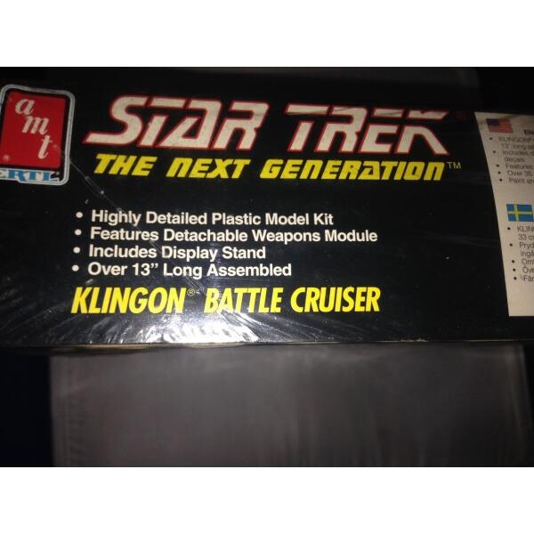 Star Trek The Next Generation Klingon Battle Cruiser Model Kit｜supiyura｜03