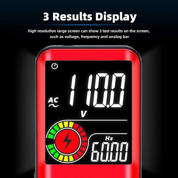 BSIDE 充電式デジタル・マルチメーター,カラースクリーン3結果表示 9999カウントオートレンジ電圧｜supiyura｜05