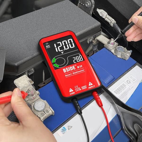 BSIDE 充電式デジタル・マルチメーター,カラースクリーン3結果表示 9999カウントオートレンジ電圧｜supiyura｜07