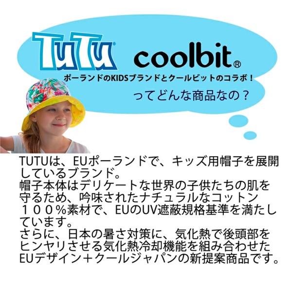 (coolbit) 水だけで 冷える帽子 クールビット & TUTU キャップ UPF+30 綿100％ UV 日よけ帽子 TUCBCP-(K03-AWHT｜supiyura｜06