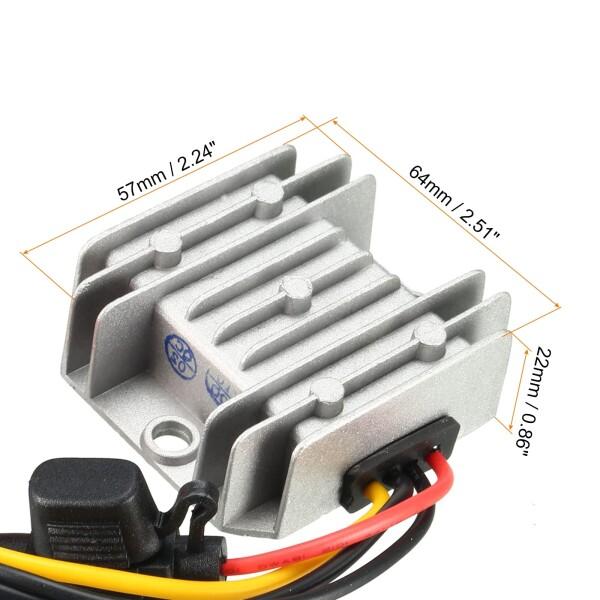 Rebower DC-DCコンバータ レギュレータ 防水 変換トランス トラック 自動車 船舶用 DC 12V/24V(9V - 35V) -｜supiyura｜02