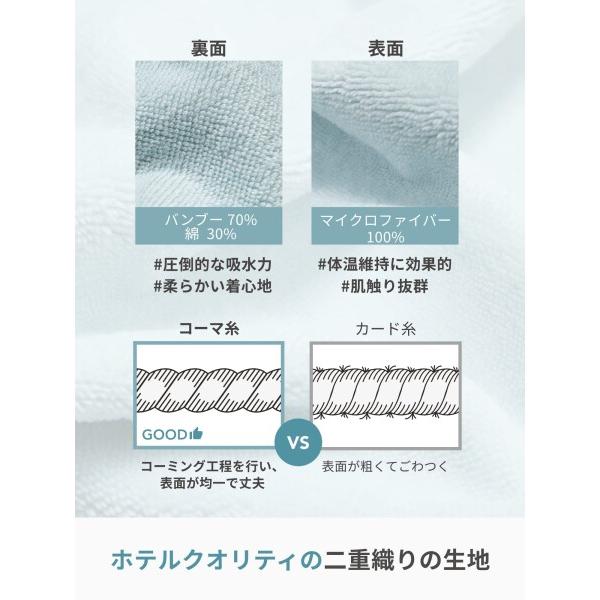 (Konny) コニーベビーフードタオル エコテックス認証 湯冷め防止 柔らか 吸水性 バスタオル お風｜supiyura｜04