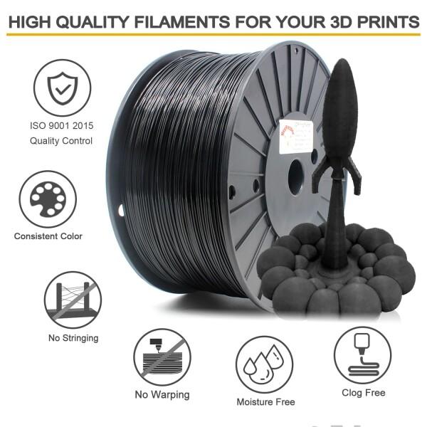 RepRapper PLA フィラメント 3Dプリンターフィラメント 1.75mm径、寸法精度+/-0.03mm、3Dプリンター用 正｜supiyura｜04