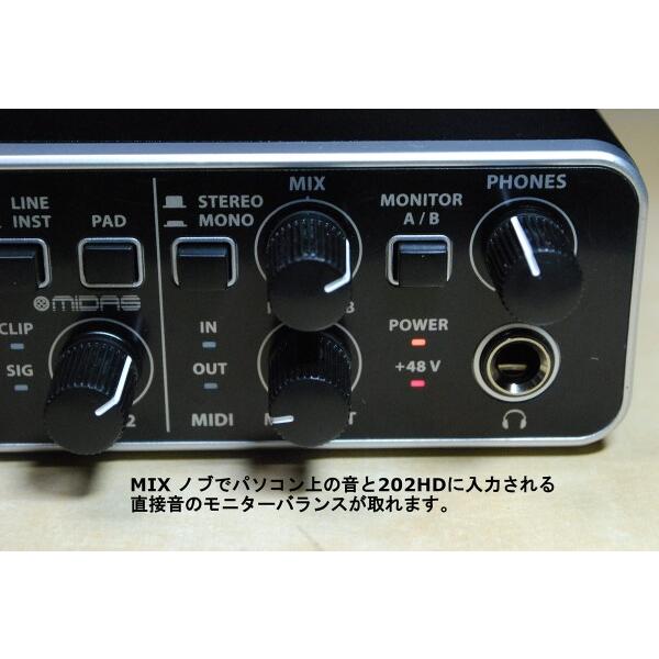 ベリンガー2入力4出力 USBオーディオインターフェース UMC204HD U-PHORIA｜supiyura｜06