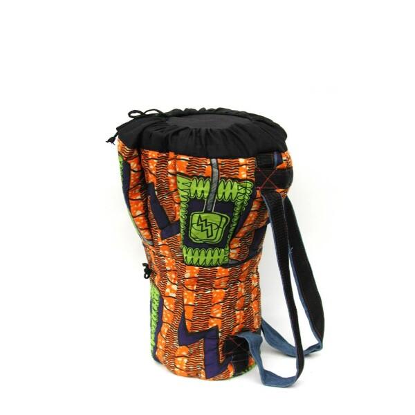 アフリキコ AFRIKICO ジャンベ バッグ Djembe Bag ガーナ製 Made in Ghana (7 フェイス Face, バッグ Bag 605)｜supiyura｜02