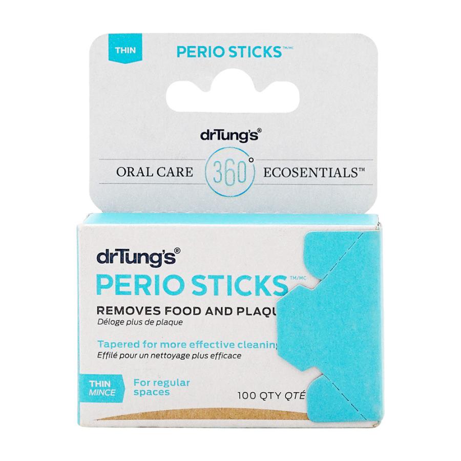 ペリオスティックデンタルクリーニングスティックシーン、100個入り Dr. Tung's Perio Sticks Dental