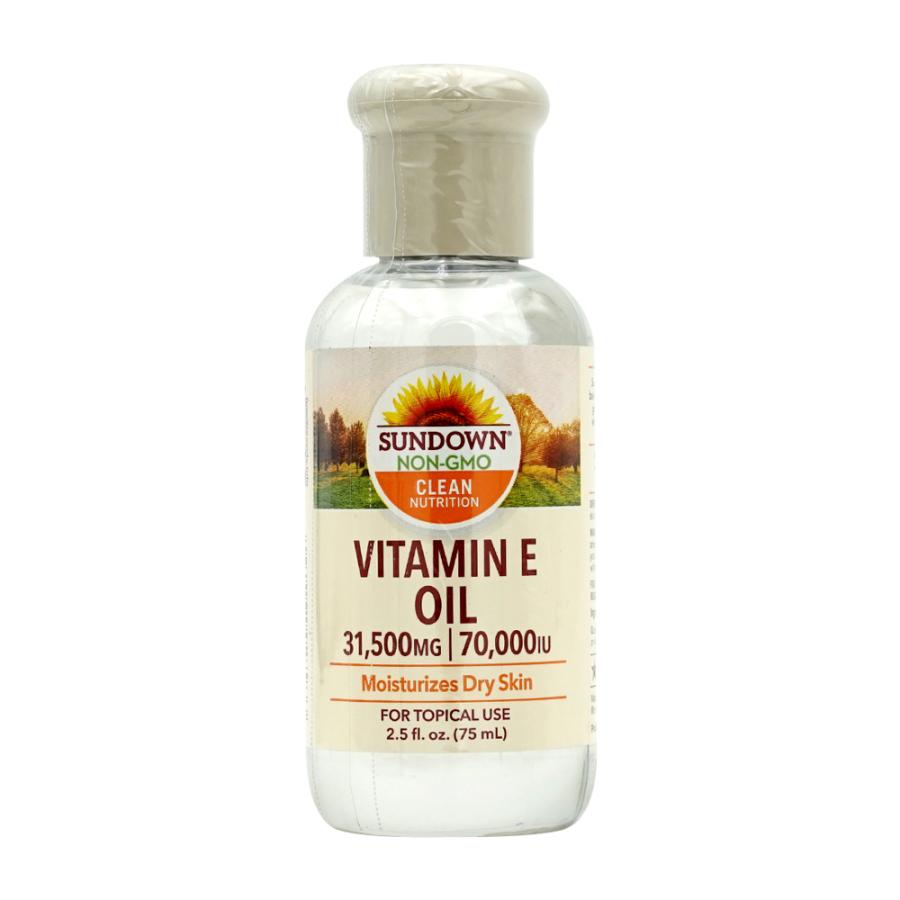 ビタミンE オイル 70000IU 75ml サンダウン スキンケア マッサージ 【Sundown】Vitamin E Oil 70000IU