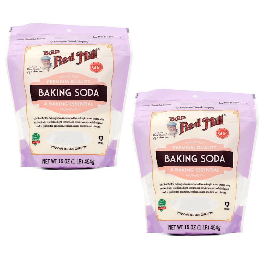 ボブズレッドミル ベーキング ソーダ 454g 2個セット【Bob's Red Mill】Baking Soda 16 oz 2set