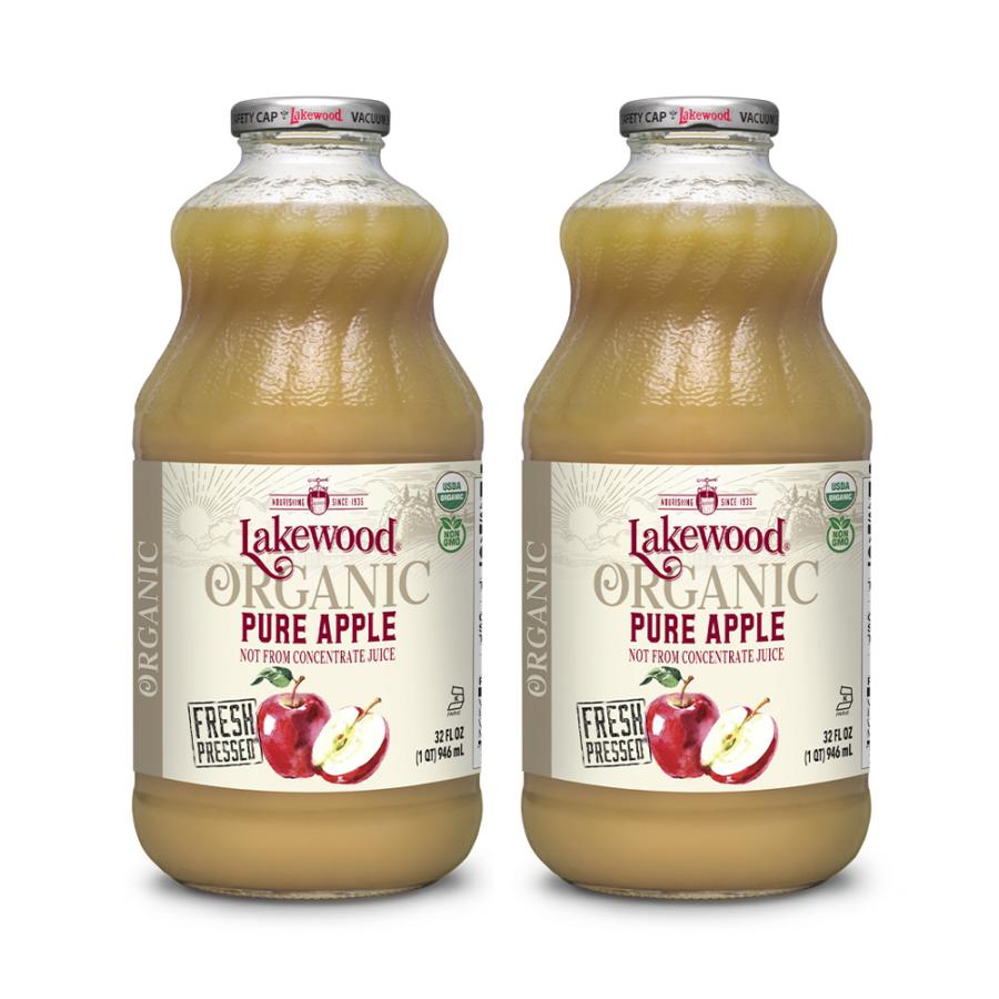 レイクウッド オーガニック ピュア アップル ジュース 946ml 2個セット【Lakewood】Organic Pure Apple Juice  32 fl oz 2set mDj8ofG4v1, 食品 - acelinaschoolinc.com