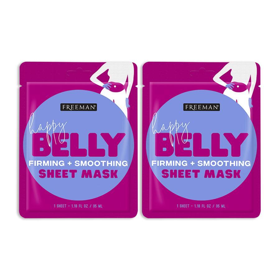 ハッピーベリーシートマスク、ファーミング+スムージング1シート 2個セット Happy Belly Sheet Mask, Firming
