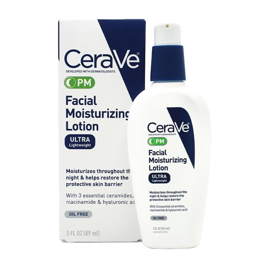 デポー セラヴィ 夜用 PMフェイシャルモイスチャーライジングローション 89ml Cerave PM Facial Moisturizing  Lotion