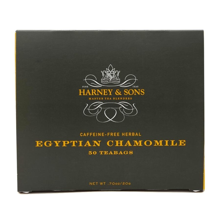 ハーニー&サンズ カフェインフリー エジプシャン カモミール 50個 ティーバック Harney & Sons Egyptian Chamomile Caffeine-Free｜supla