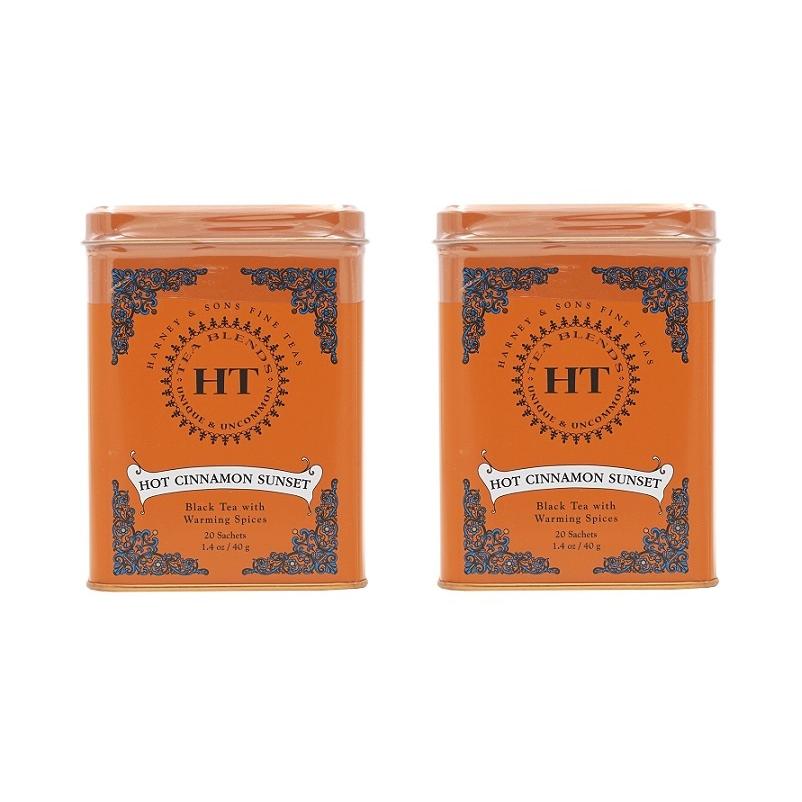 ハーニー&サンズ ホットシナモン サンセット ブラックティー 20個