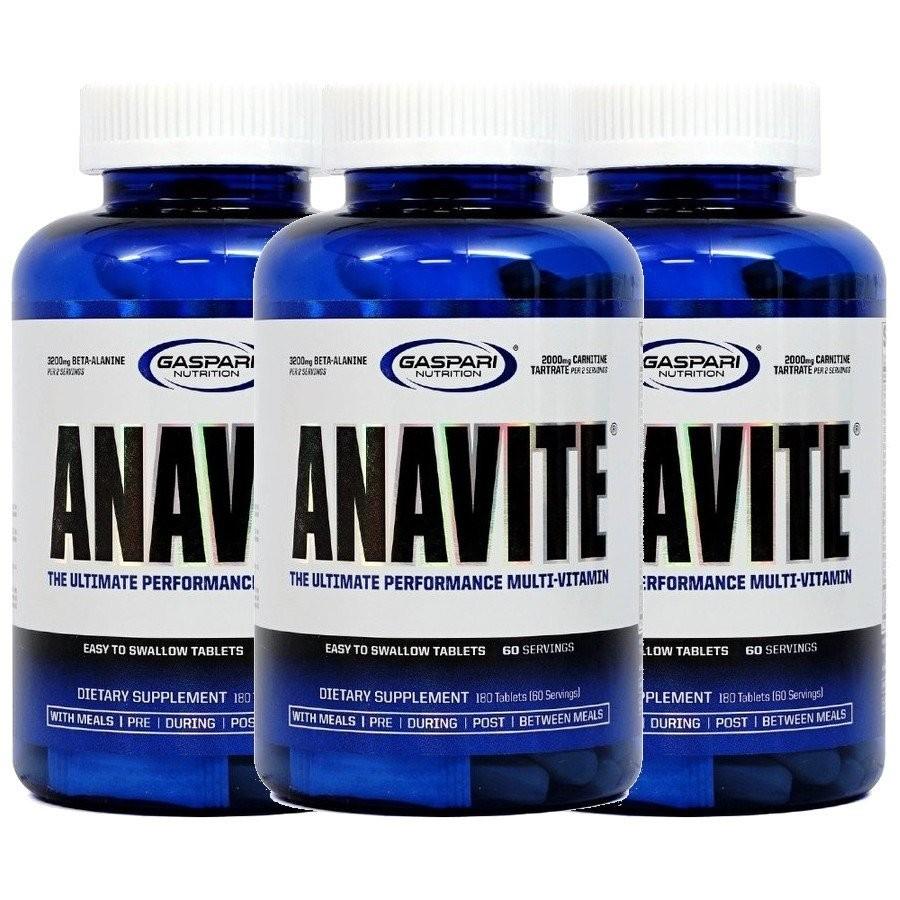 ガスパリニュートリション アナバイト 180錠 3個セット Gaspari Nutrition Anavite 180 Tablets 3set P3 Supla ヤフー店 通販 Yahoo ショッピング