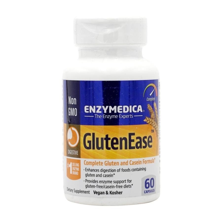 Enzymedicaグルテンイーズ、60カプセル　GlutenEase, 60 Capsules｜supla