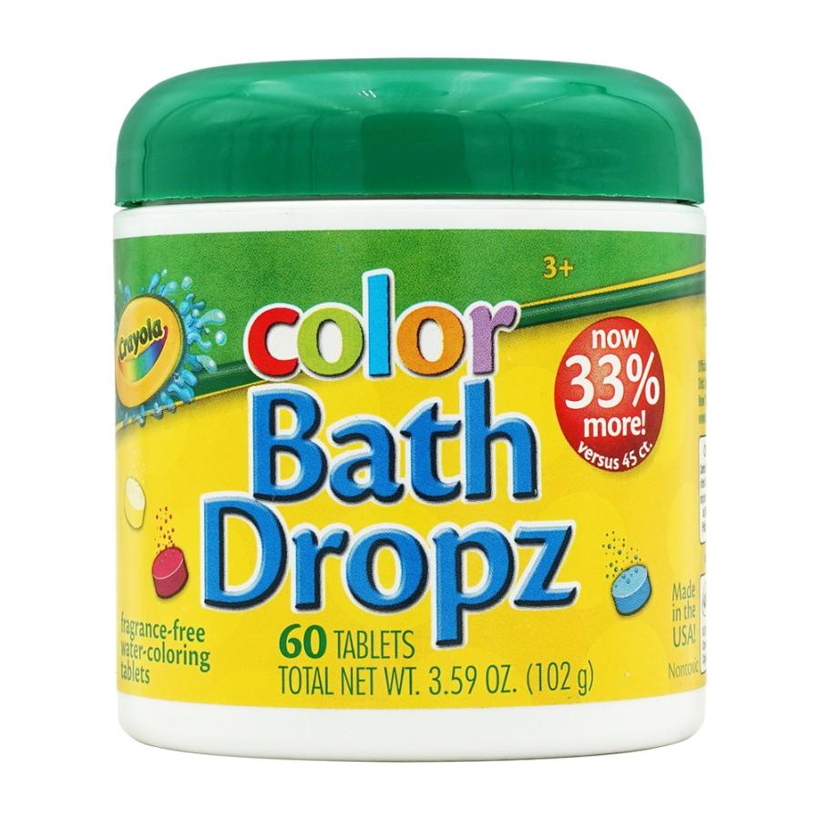 シェーカーバスドロップ Crayola 60錠 : SUPLA ヤフー店 - 通販
