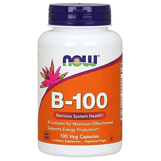 ビタミンB-100 ナウフーズ 100錠 NOW FOODS Vitamin B-100 100 Veg Capsules