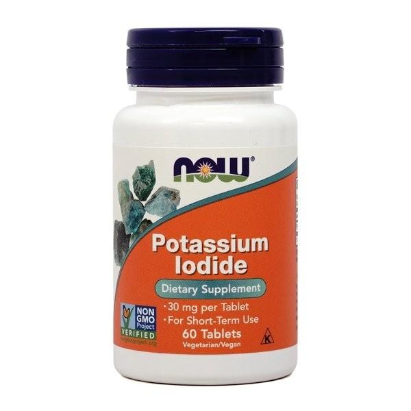 ナウフーズ ヨウ化カリウム 30mg 60錠 Now Foods Potassium Iodide 30 60 Tablets