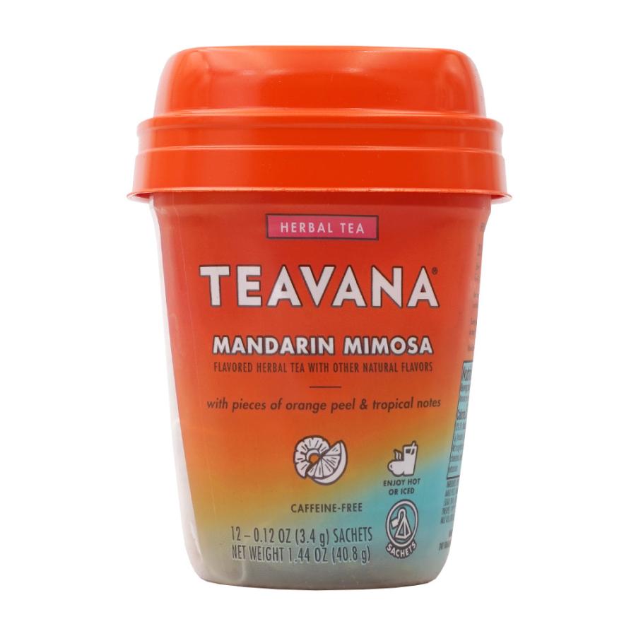 ハーブティー マンダリンミモザ カフェインフリー 12個入り ティバーナ【Teavana】Herbal Tea Mandarin Mimosa