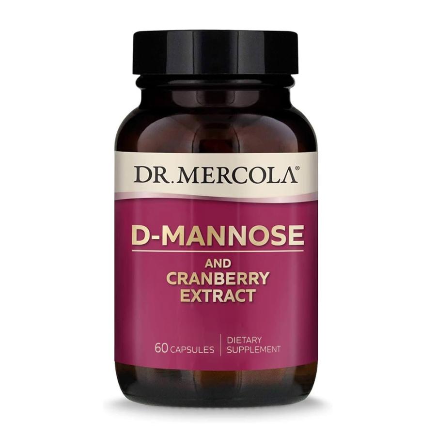 Dマンノース＆クランベリーエキス、60カプセル DMannose and Cranberry Extract, 60 Capsules