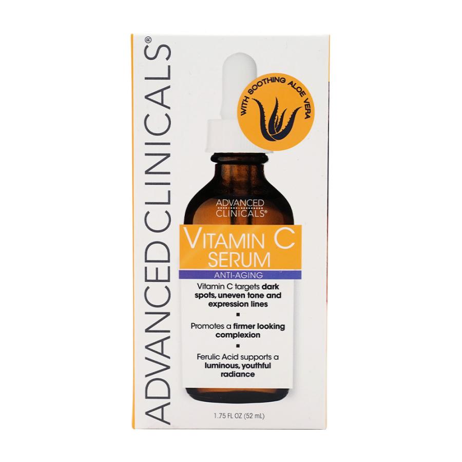 Advanced Clinicals ビタミンCセラム 52ml アドバンスドクリニカ Vitamin C Serum 1.75 fl oz