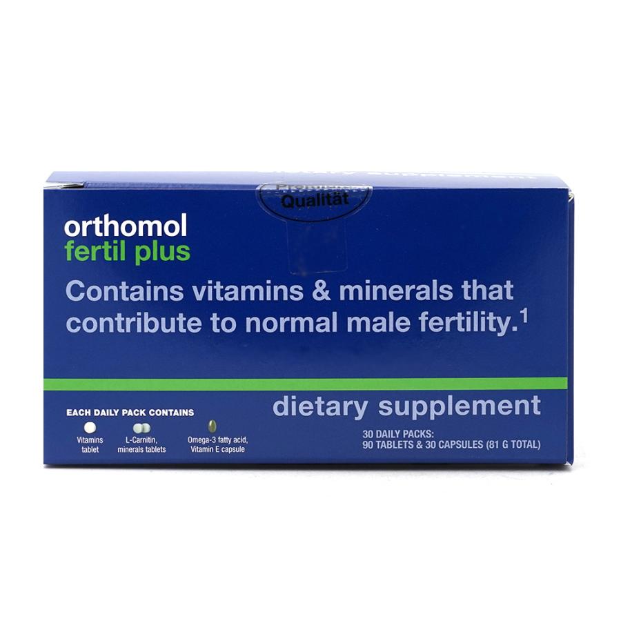 オーソモル ファータイルプラス （タブレット、カプセル）30日分 Orthomol Fertil Plus (Tablet， Capsule) 30 Daily Packs