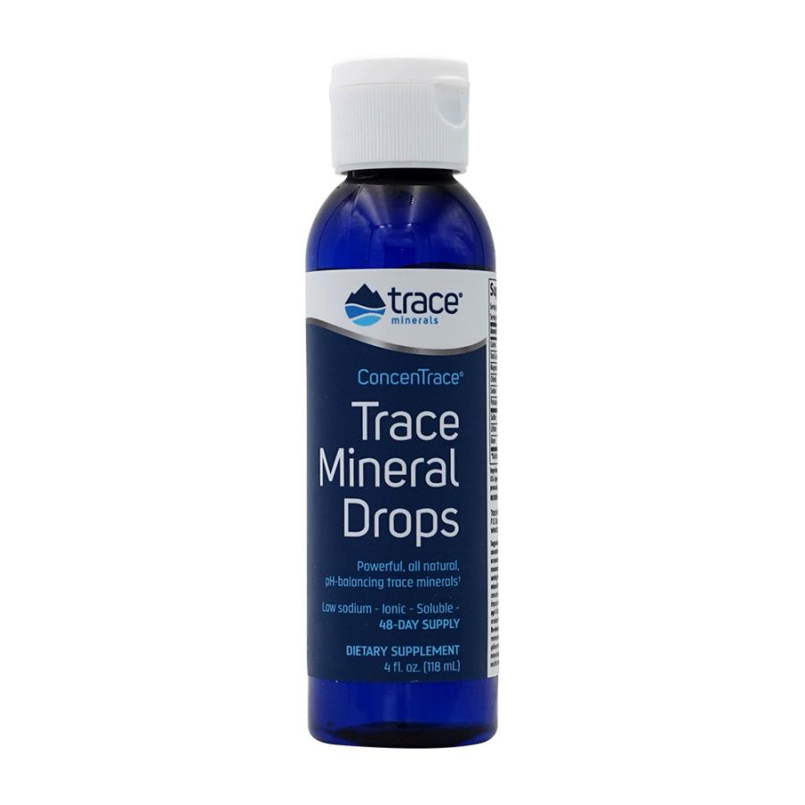 コンセントレース、トレースミネラル液状118ml ConcenTrace, Trace Mineral Drops 4 fl oz
