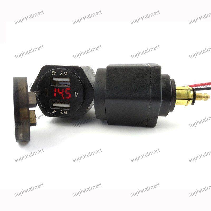 Chargeur Double USB Type-c Pour Moto QC3.0, Accessoires Pour BMW R1200RT R1250GS F800GS R1300GS ADV R12 Pour Tiger 850 900 1200 XRT