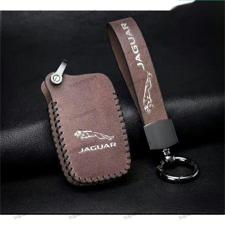 新品 ジャガー車用 高級感 レザー スマートキー ケース キーカバー 