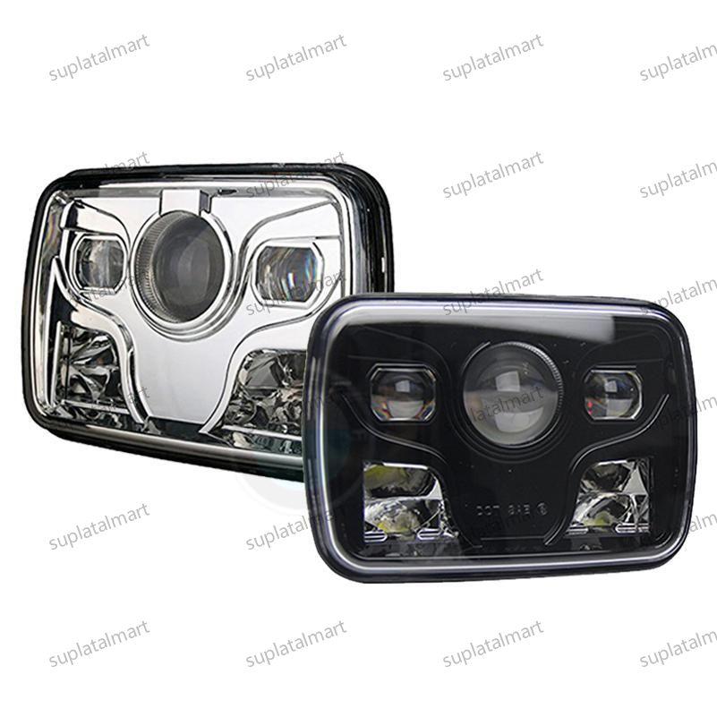 新品 ヘッドライト LED プロジェクター 車検対応 角型 角目 新品 ヘッドライト LED プロジェクター 車検対応 角型 角目