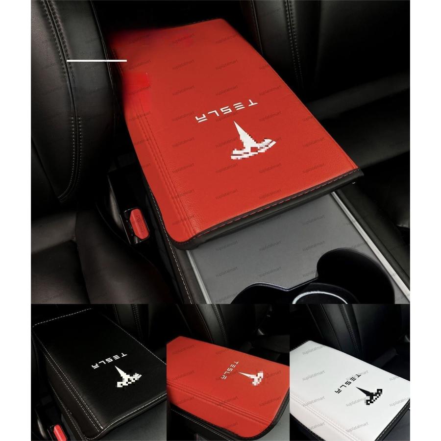 テスラ Tesla 車アームレストボックスカバー テスラモデル3 モデルy 