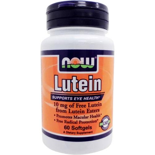 ルテイン 10mg 60粒 NOW | NOW Foods