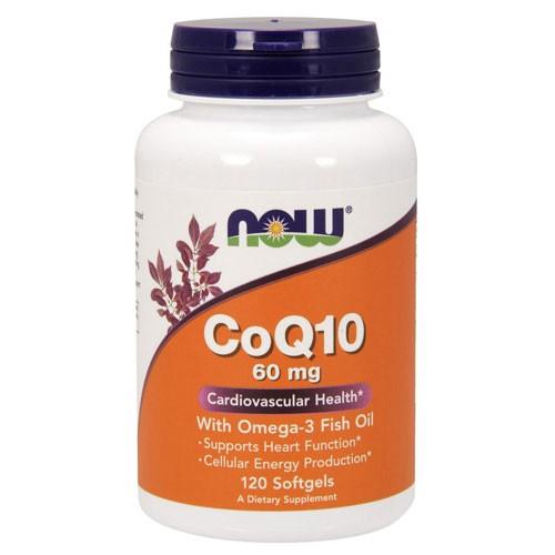 NOW Foods（ナウフーズ） コエンザイムQ10 60mg ＋ オメガ3
