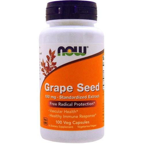 NOW Foods（ナウフーズ） グレープシード標準化エキス 100mg OPC
