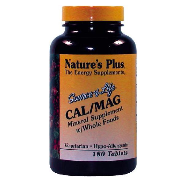 カルマグ 180粒 Nature's Plus  ソースオブライフ  カルシウムサプリ | 