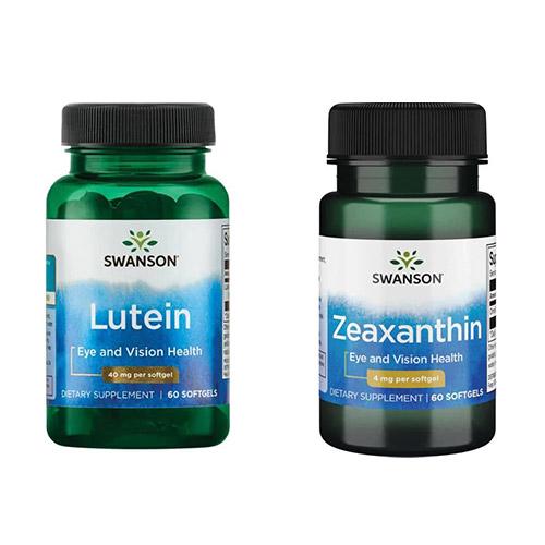 【超お得セット】ルテイン 40mg ＆ ウルトラ ゼアキサンチン 4mg  Swanson スワンソン  サプリメント | 
